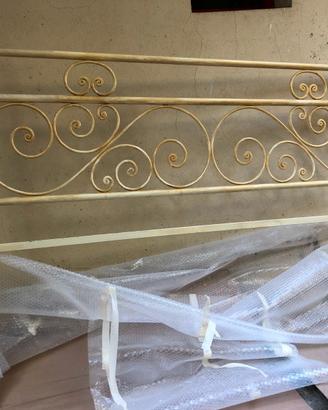 Testiera letto matrimoniale ferro battuto