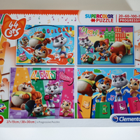 4 puzzle dei 44 Gatti