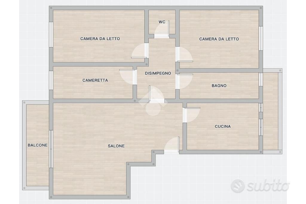 Appartamento – Roma, Casilino 23, Prenestino-Labicano - Vista 2