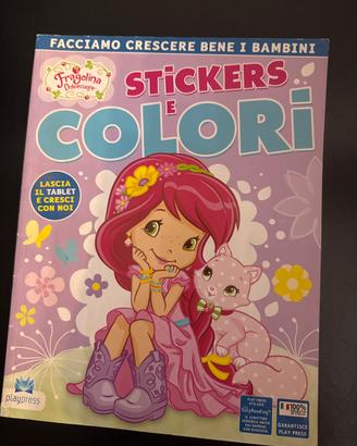 Fragolina Dolcecuore Stickers e colori