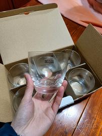SET 6PZ BICCHIERI IN VETRO PER ACQUA