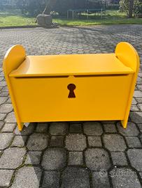 Cassapanca porta giochi per camera bimbi