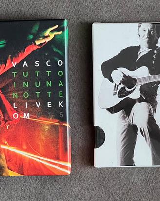 Vasco Rossi CD DVD Blu-ray box set collezione.