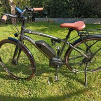 Bianche elettrica e-bike city MTB tiuring