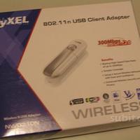 Adattatore usb wireless zyxel 802.11n