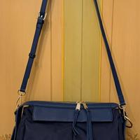 Borsa a tracolla blu di Marina Rinsldi Voyage