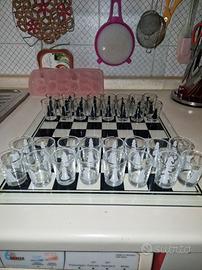 Set di Scacchi alcolico in Vetro – Edizione “Shot