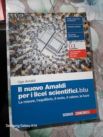 libro il nuovo Amaldi per i licei scientifici.blu