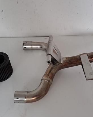 Bmw R 1150 GS collettore decatalizzato