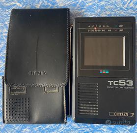 Televisore portatile vintage CITIZEN