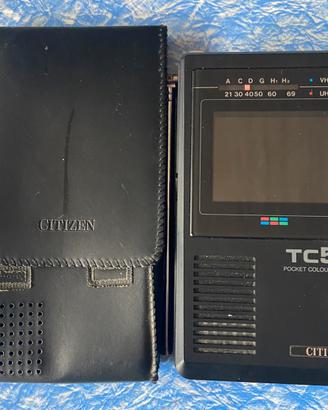 Televisore portatile vintage CITIZEN