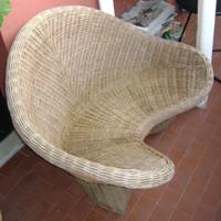 Poltroncina in vimini