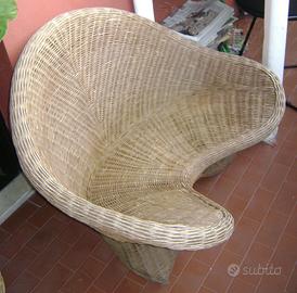 Poltroncina in vimini