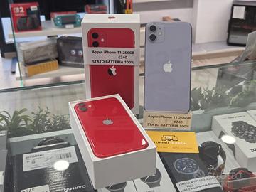 Apple iPhone 11 256GB - STATO BATTERIA 100%