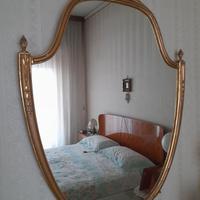 Specchiera foglia oro vintage anni '60 (ved foto)