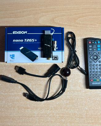 Decoder Digitale Terrestre EDISION nano T265+