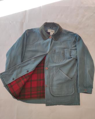 L.L. Bean Field Coat Donna M - Cotone Azzurro/Grig