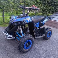 Nuovo mini quad renegade 50 ruote 6 blu