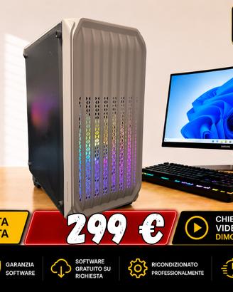 PC Gaming i7 RAM 16GB AMD HD SSD 240GB Win11