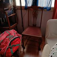 4 sedie + armadio veneziano