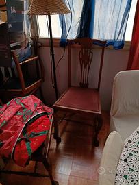 4 sedie + armadio veneziano