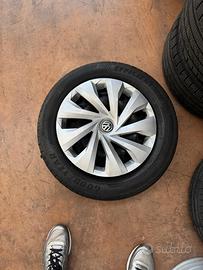 Plastiche copri cerchio volkswagen Polo