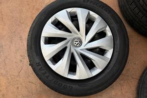 Plastiche copri cerchio volkswagen Polo