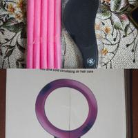 Asciugacapelli, phon.spazzola capelli, bigodini,NU