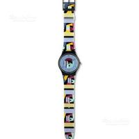 Swatch 1991 GB141 Gold inlay