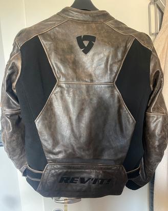 Giacca pelle revit prallax