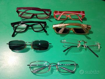 Piccola collezione di occhiali 