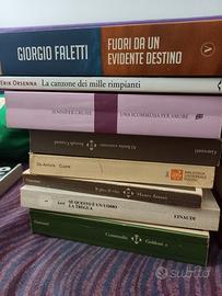 vari libri genere e autori