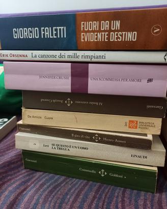 vari libri genere e autori