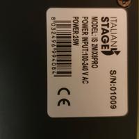Italian Stage Mixer audio 8 canali