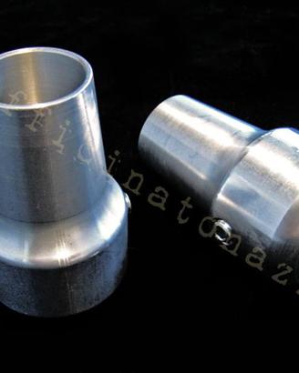 Scarpette cavalletto in alluminio Ø22mm