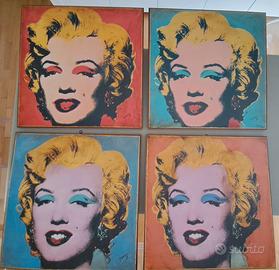 Quadri artigianali Marilyn Monroe - Andy Warhol