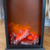 Lampada effetto fiamma, Caminetto LED