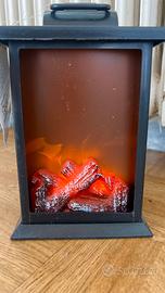 Lampada effetto fiamma, Caminetto LED