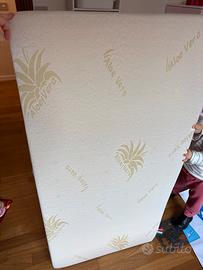 Materasso in gomma piuma per lettino