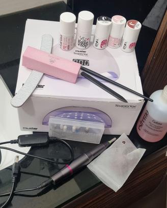 Lampada LED unghie, set completo 