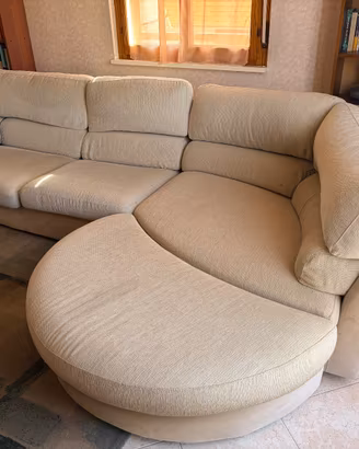 Divano letto con penisola