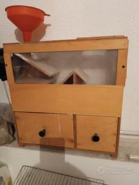 soffia semi per uccelli artigianale 