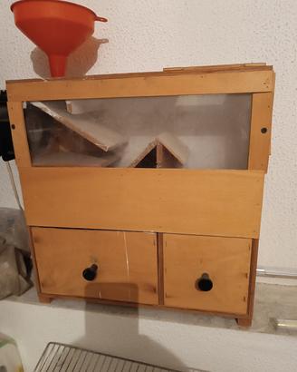 soffia semi per uccelli artigianale 