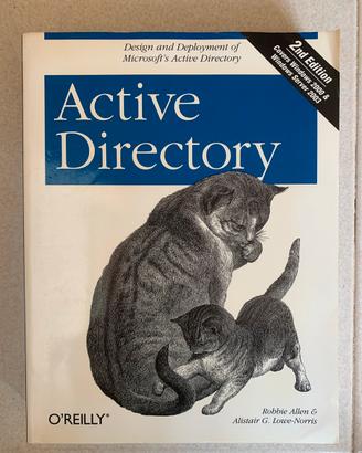 Libro Active Directory O’REILLY 2nd ed. in inglese