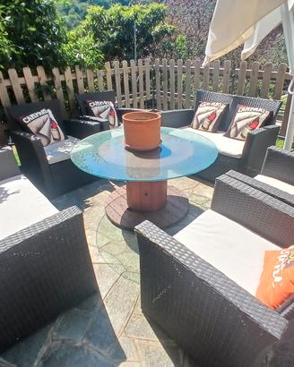 set polyrattan