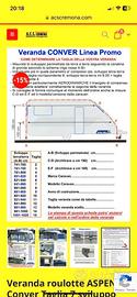 Veranda roulotte marca Crippa