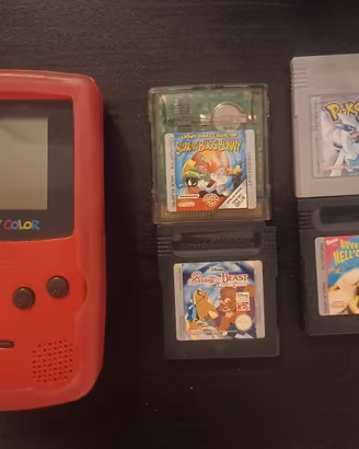 Game Boy Color + 4 giochi