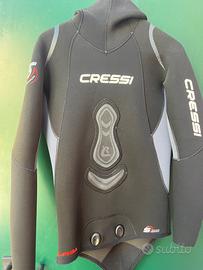 Muta Cressi Apnea 5 mm taglia 5/Xl