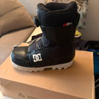 Scarpone snowboard bambino DC taglia 35