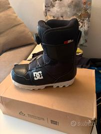 Scarpone snowboard bambino DC taglia 35